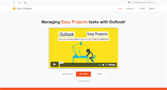 Desktop Screenshot of easyprojectsaddin.com